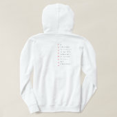 Veste À Capuche hoodie Salt (Design dos)