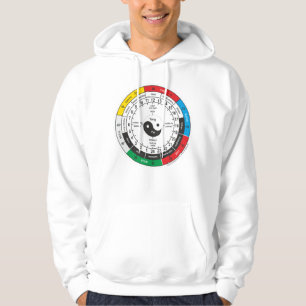 Veste À Capuche Horloge corporelle traditionnelle chinoise T-shirt