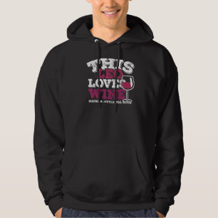 Veste À Capuche Horoscope SIGNE Zodiaque Leo aime le vin