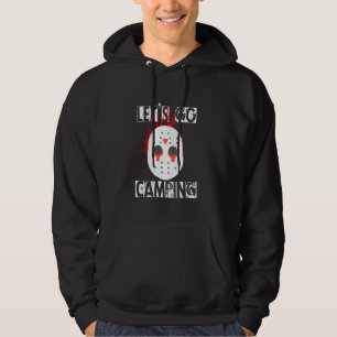 Veste À Capuche Horreur Halloween Allons-y Camping Masque série tu