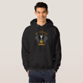 Veste À Capuche HUFFLEPUFF™ Badger and Cup House Pride Graphic (Devant entier)
