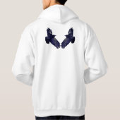 Veste À Capuche Huginn et Muginn (Dos)