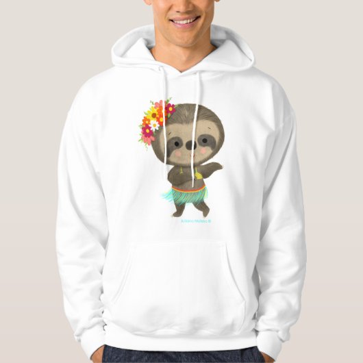 Veste À Capuche Hula dansante de Sloth (Devant)