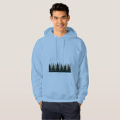Veste À Capuche humains de montagne  (Devant entier)