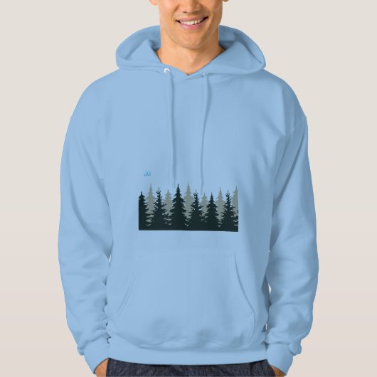 Veste À Capuche humains de montagne  (Devant)
