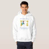 Veste À Capuche Humour chrétien (Devant entier)