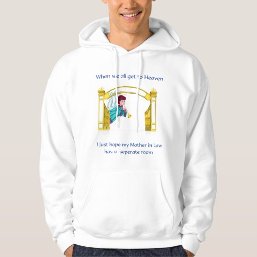 Veste À Capuche Humour chrétien (Devant)