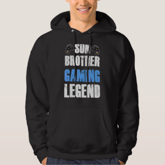 Veste À Capuche Humour de jeu de légende de son frère