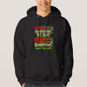Veste À Capuche Humour Shopping Sarcastique bizarre drôle Odly Spé