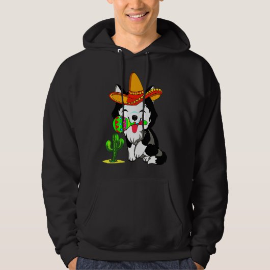 Veste À Capuche Husky 5 Mai Fête (Devant)