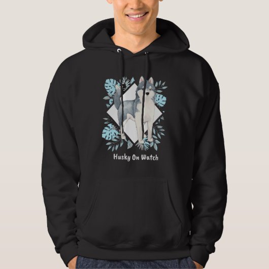 Veste À Capuche Husky En Veille ! (Devant)