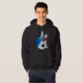 Veste À Capuche Husky Jawsome Chien Galaxy (Devant entier)