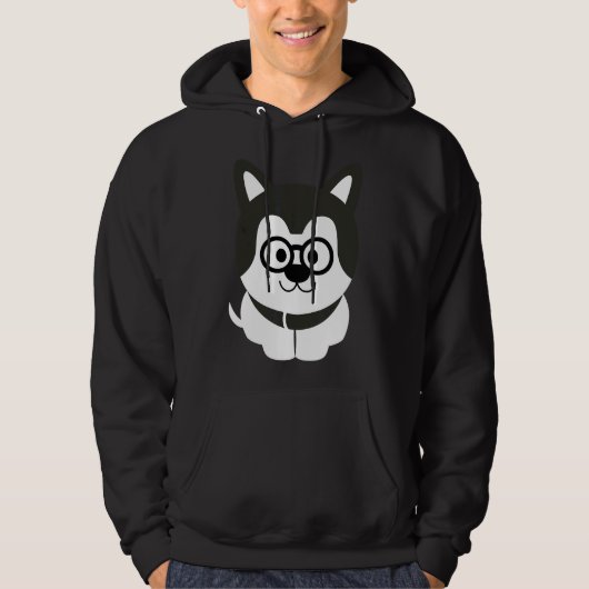 Veste À Capuche Husky Nerdy (Devant)