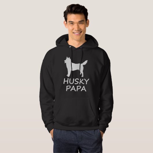 Veste À Capuche Husky Papa (Devant entier)