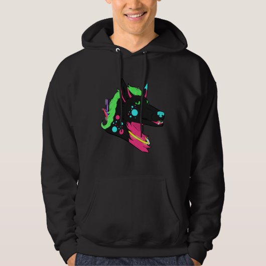 Veste À Capuche Husky Rave (Devant)