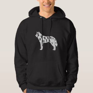 Veste À Capuche Husky Sibérien Dans Un Husky Sibérien