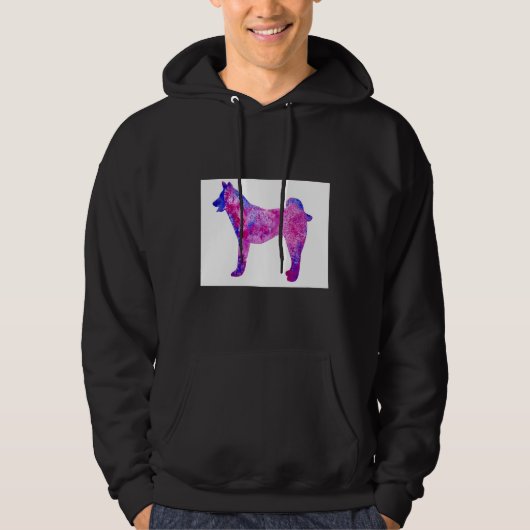 Veste À Capuche Husky Silhouette (Devant)