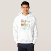 Veste À Capuche Hustle pour Muscle (Devant entier)