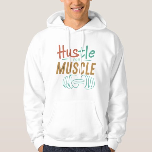 Veste À Capuche Hustle pour Muscle (Devant)