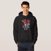 Veste À Capuche I d Rather Be Bi Bisexual Rainbow Pride Bisexualit (Devant entier)