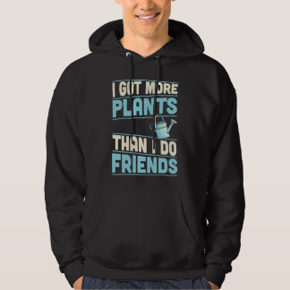 Veste À Capuche I Got More Plants Than I Do Friends Introvert