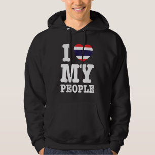 Veste À Capuche I Heart (Love) My Thai People