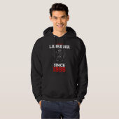 Veste À Capuche I love labrador since 1995 (Devant entier)