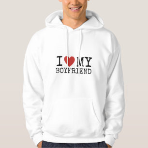 Veste À Capuche I Love My Boyfriend