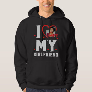 Veste À Capuche I Love My GF Personnalisable