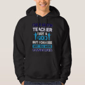 Veste À Capuche I´m a Math Teacher not a god (Devant)