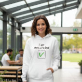 Veste À Capuche “I’m Not a Robot” Hoodie
