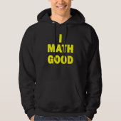 Veste À Capuche I Math Good (Devant)