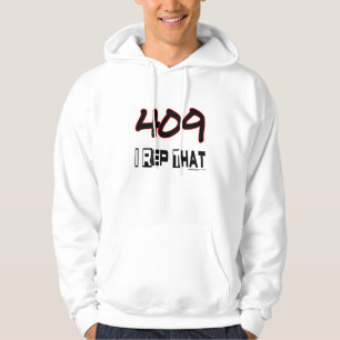 Veste À Capuche I représentant cet indicatif régional 409