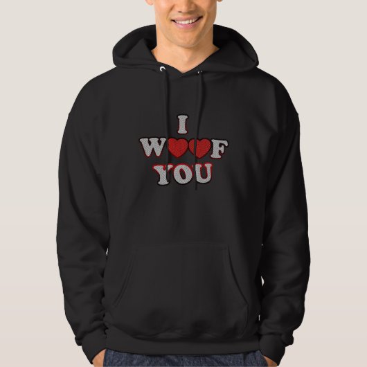 Veste À Capuche I Woof you (Devant)