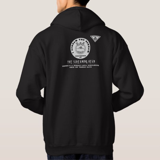 Veste À Capuche IBONELTD. JE VOUS FAIS CRAQUER Lc2 (Dos)