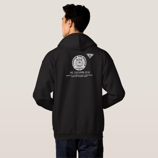 Veste À Capuche IBONELTD. JE VOUS FAIS CRAQUER Lc2 (Dos entier)