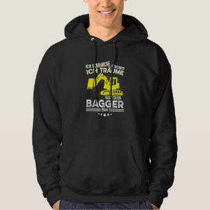 Veste À Capuche Ich Schnarche Nicht Ich Träume Dass Ich Ein Digger