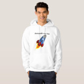 Veste À Capuche Ici commence l'inarrêtable (Devant entier)