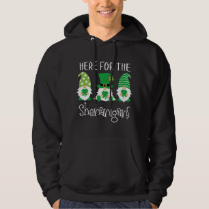 Veste À Capuche Ici Pour Les Shenanigans St Patrick's Day Gnome