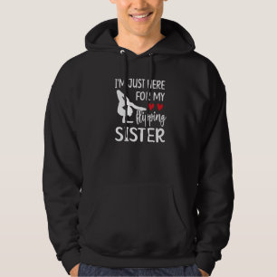 Veste À Capuche Ici Pour Ma Soeur Danse Soeur Frère D'Une Danse