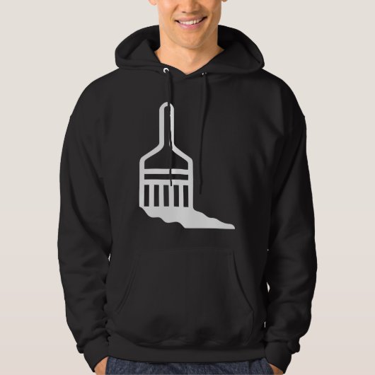 Veste À Capuche Icône Peinture (Devant)