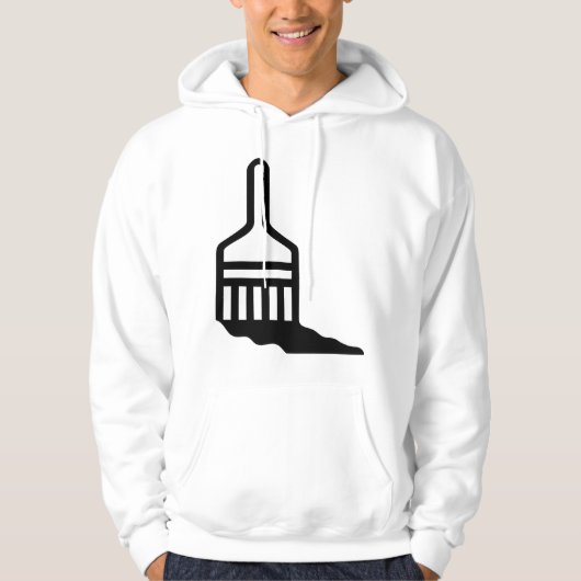 Veste À Capuche Icône Peinture (Devant)