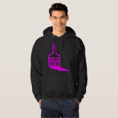 Veste À Capuche Icône Pinceau (Devant entier)