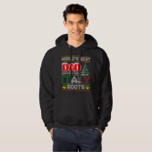 Veste À Capuche Idée Cadeau Noël Papa Italie Pull Ugly Sweater (Devant entier)