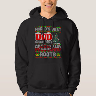 Veste À Capuche Idée de cadeau de Noël pour papa au Groenland Pull