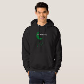 Veste À Capuche Idée de l'Aïd Moubarak (Devant entier)