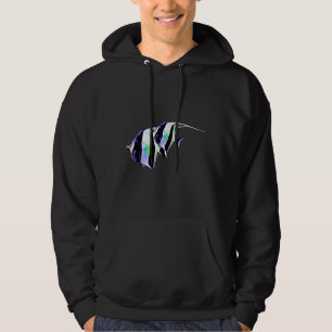 Veste À Capuche Idole mauresque Pair eau de mer Reef Aquarium Pois