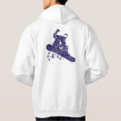 Veste À Capuche If-Snow-Boarding-was-EASY words (Dos)