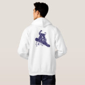 Veste À Capuche If-Snow-Boarding-was-EASY words (Dos entier)