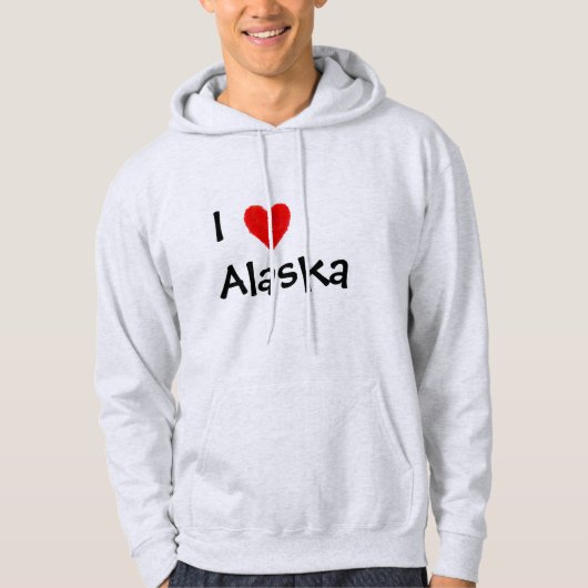 Veste À Capuche Iheart Alaska (Devant)